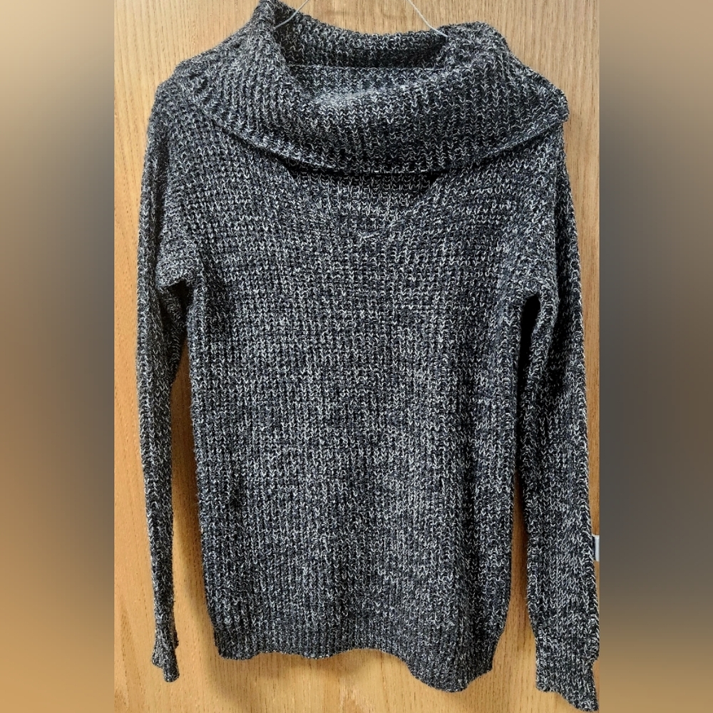 Cozy Gray Knit Sweater